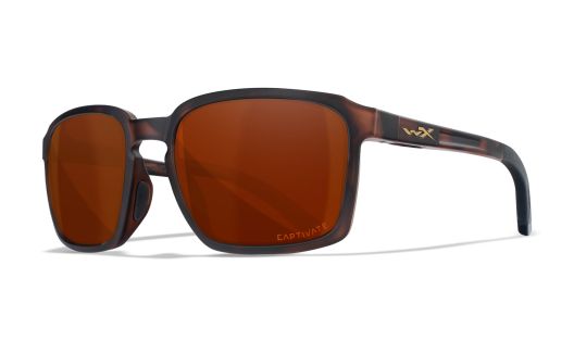 WX ALFA, Lenses: CAPTIVATE™ Polarized Copper, Frame: Matte Havana Brown