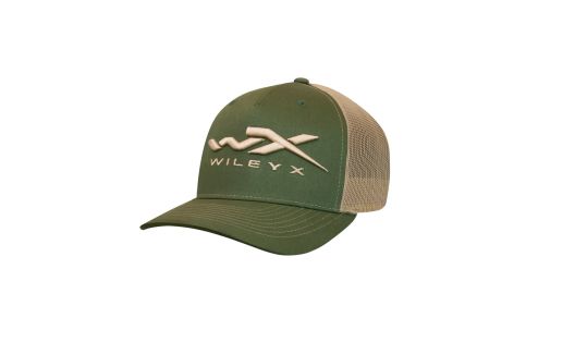 WX Snapback Cap, One Size, Green/Tan