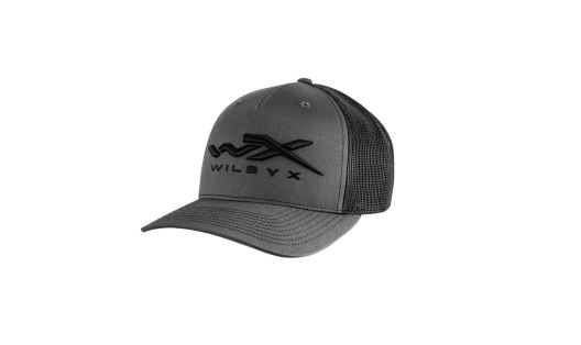 WX Snapback Cap, One Size, Black/Grey