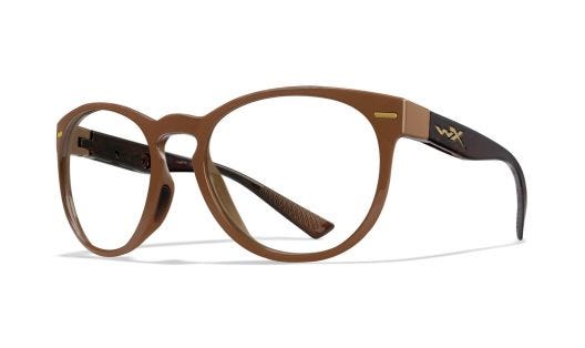 WX COVERT, Lenses: Not included, Frame: Gloss Coffee/Crystal Brown