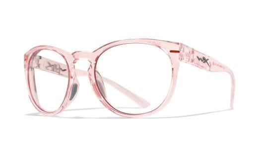 WX COVERT, Lenses: Not included, Frame: Gloss Crystal Blush