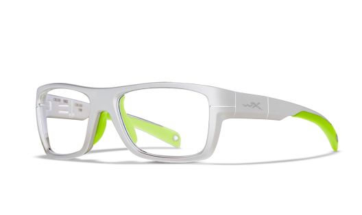 WX CRUSH, Lenses: Clear, Frame: White / Glow