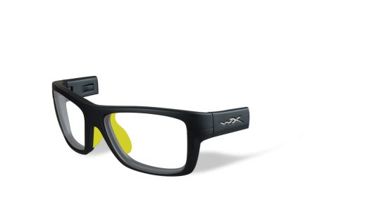 WX CRUSH, Lenses: Not included, Frame Front: Matte Grey / Neon Yellow