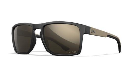 WX FOUNDER, Lenses: CAPTIVATE™ Tungsten Mirror, Frame: Matte Black/Tan