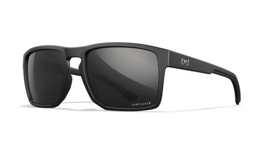 WX FOUNDER, Lenses: CAPTIVATE™ Polarized Black Mirror, Frame: Matte Black