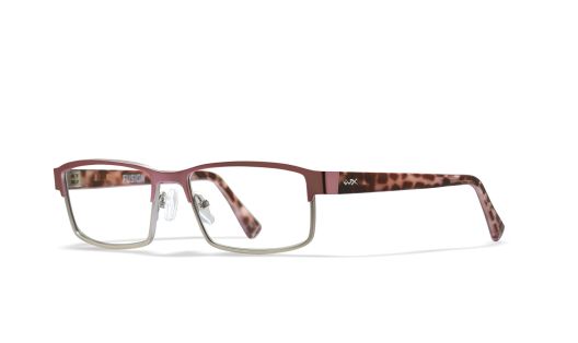 WX FUSION, Lenses: Clear, Frame: Matte Rose Gold/Pink