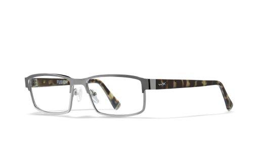 WX FUSION, Lenses: Clear, Frame: Silver/Demi Black