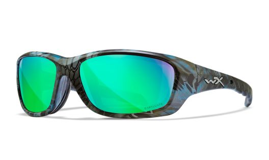 WX GRAVITY, Lenses: CAPTIVATE™ Polarized Green Mirror, Frame: Kryptek® Neptune™