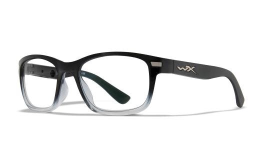 WX HELIX, Lenses: Not included, Frame: Gloss Black Fade to Clear Crystal