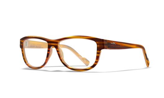 WX MARKER, Lenses: Clear, Frame: Gloss Brown Streak