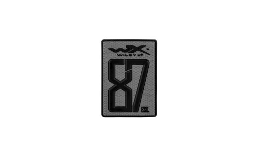 WX Patch 87est., 55 x 80 mm, Grey