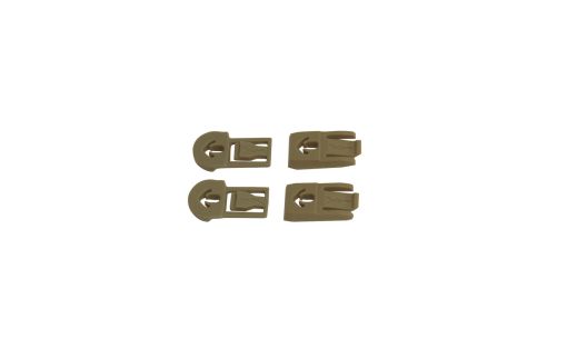 RAS, ARC Rail Clip and Bar, Rail Attachment System - Tan