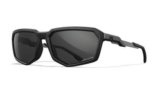 WX RECON, Lenses: CAPTIVATE™ Grey, Frame: Matte Black