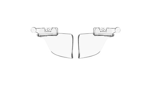 WX COVERT, Removable Side Shields, Clear