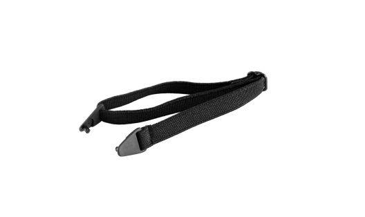 WX Button Temple Tip Strap, Black, 