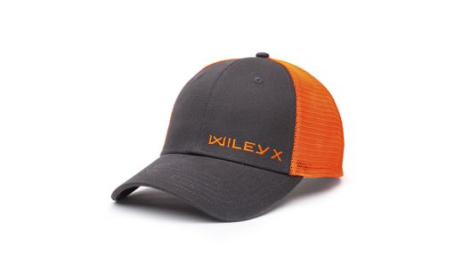 Trucker Cap, Dark Grey/Signal Orange, Signal Orange Wiley X