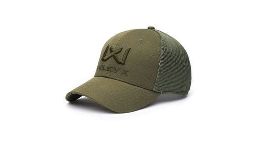 Trucker Cap, Olive Green, Olive Green WX/Wiley X