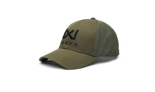 Trucker Cap, Olive Green, Black WX/Wiley X