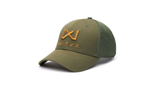 Trucker Cap, Olive Green, Tan WX/Wiley X