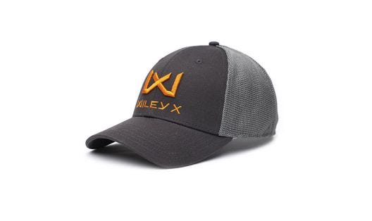 Trucker Cap, Dark Grey, Orange WX/Wiley X