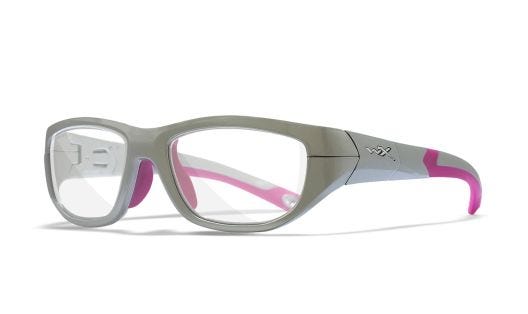 WX VICTORY, Lenses: Clear, Frame: Silver / Magenta