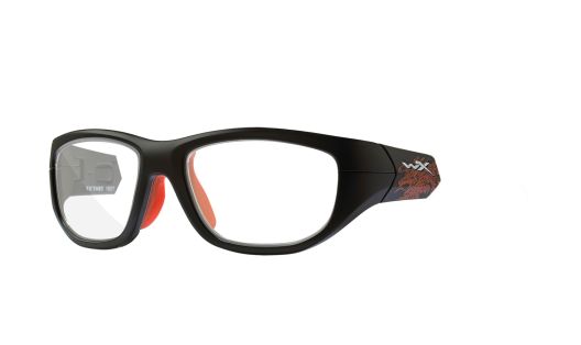WX VICTORY, Lenses: Not included, Frame Front: Matte Black / Sonic Orange
