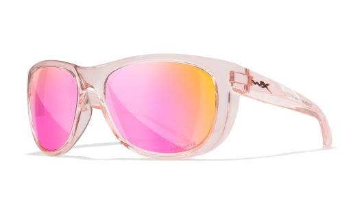 WX WEEKENDER, Lenses: CAPTIVATE™ Polarized Rose Gold Mirror, Frame: Crystal Blush