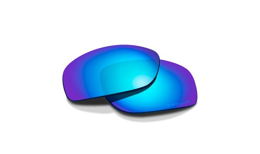 WX FOUNDER, CAPTIVATE™ Polarized Blue Mirror, Replacement Lenses