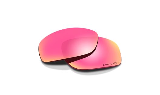 WX OVATION, CAPTIVATE™ Polarized Rose Gold Mirror, Replacement Lenses