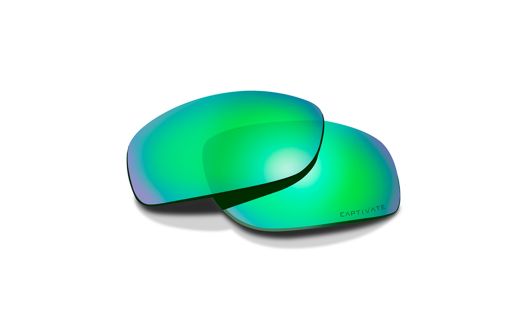WX OMEGA, CAPTIVATE™ Polarized Green Mirror, Replacement Lenses