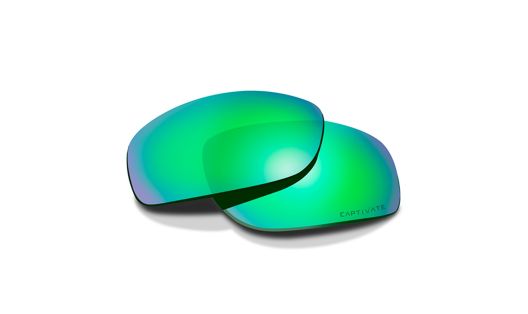 WX GRAVITY, CAPTIVATE™ Polarized Green Mirror, Replacement Lenses
