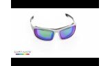 WX GRID, Lenses: CAPTIVATE™ Polarized Green Mirror, Frame: Matte Cool Grey Image Thumbnail