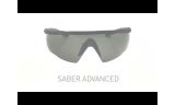 SABER ADVANCED, Shield: Yellow, Frame: Matte Black Image Thumbnail