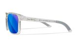 WX ALFA, Lenses: CAPTIVATE™ Polarized Blue Mirror, Frame: Gloss Clear Crystal Image Thumbnail
