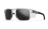 WX APEX, Lenses: CAPTIVATE™ Grey, Frame: Gloss Crystal Clear Image Thumbnail