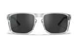 WX APEX, Lenses: CAPTIVATE™ Grey, Frame: Gloss Crystal Clear Image Thumbnail