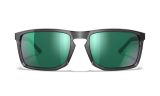 WX AXE, Lenses: CAPTIVATE™ Polarized Green Mirror, Frame: Gloss Crystal Grey Image Thumbnail