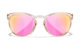 WX COVERT, Lenses: CAPTIVATE™ Polarized Rose Gold Mirror, Frame: Gloss Crystal Blush Image Thumbnail