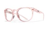 Image of WX COVERT, Lenses: Not included, Frame: Gloss Crystal Blush