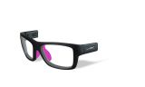 Image of WX CRUSH, Lenses: Not included, Frame Front: Matte Grey / Deep Pink