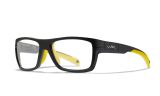 Image of WX CRUSH, Lenses: Clear, Frame: Matte Grey / Neon Yellow