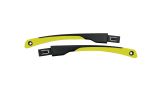 Image of WX CRUSH, Temples, Matte Grey / Neon Yellow