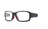 Image of WX FIERCE, Lenses: Not included, Frame Front: Dark Silver / Red