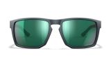 WX FOUNDER, Lenses: CAPTIVATE™ Polarized Green Mirror, Frame: Matte Graphite Image Thumbnail