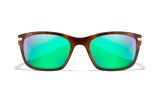 WX HELIX, Lenses: CAPTIVATE™ Polarized Green Mirror, Frame: Gloss Demi Brown Image Thumbnail