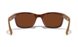 WX HELIX, Lenses: CAPTIVATE™ Polarized Green Mirror, Frame: Gloss Demi Brown Image Thumbnail