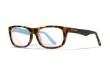 Image of WX LEAP, Lenses: Clear, Frame: Demi Brown / Blue Grotto