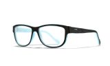 Image of WX MARKER, Lenses: Clear, Frame: Gloss Black / Sky Blue