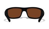 WX OMEGA, Lenses: CAPTIVATE™ Polarized Bronze Mirror, Frame: Matte Black Image Thumbnail