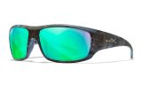 Image of WX OMEGA, Lenses: CAPTIVATE™ Polarized Green Mirror, Frame: Kryptek® Neptune™